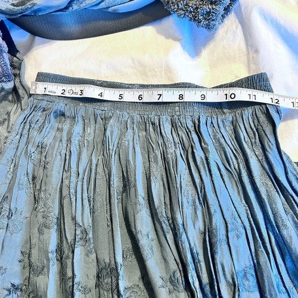 NEIL & DAVID Vintage Lagenlook Mixed Media Patchwork Top Maxi Skirt Set Size S/M - Picture 12 of 15